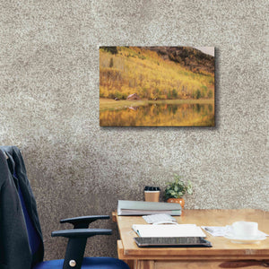 'San Juan Cabin' by Lori Deiter, Canvas Wall Art,26 x 18