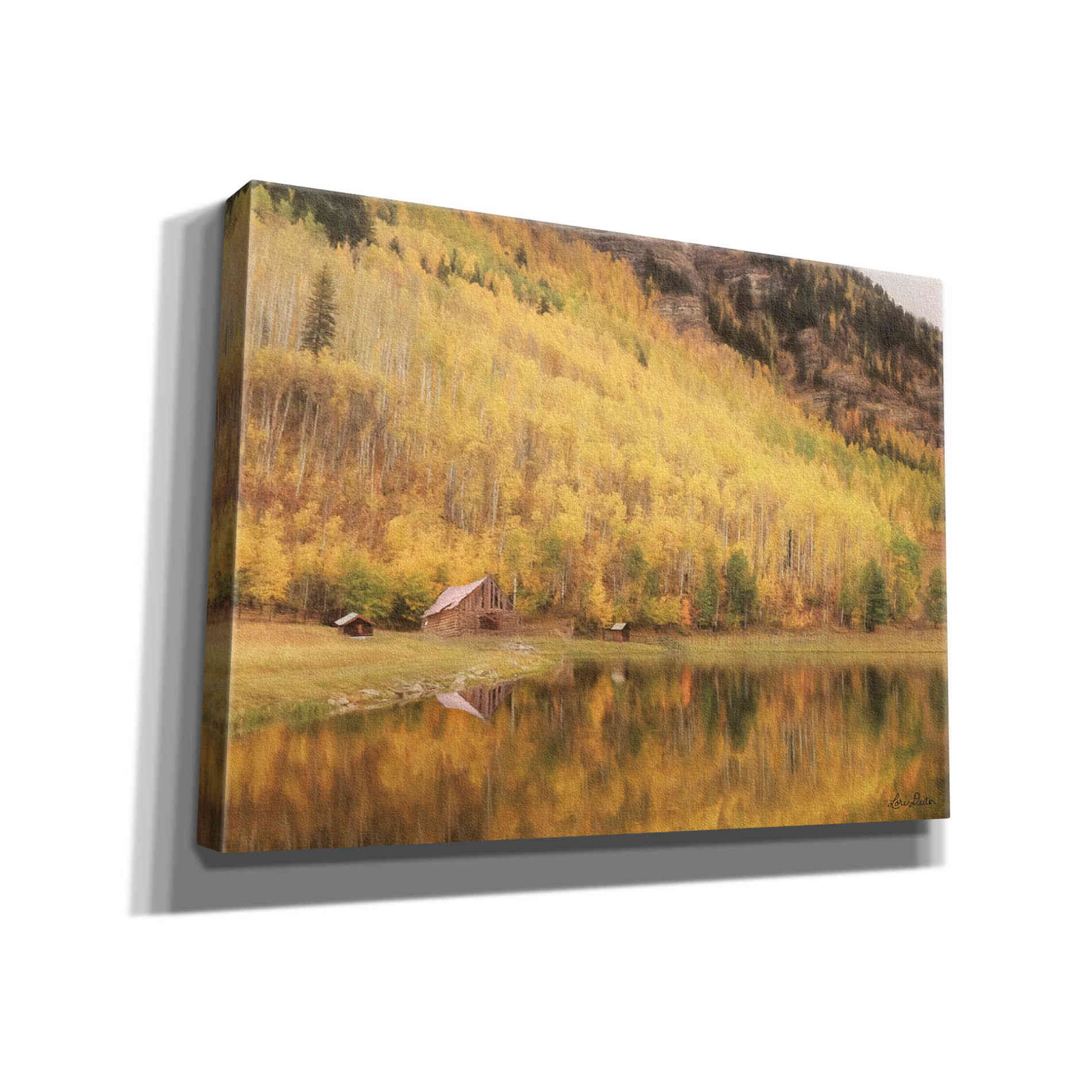 'San Juan Cabin' by Lori Deiter, Canvas Wall Art