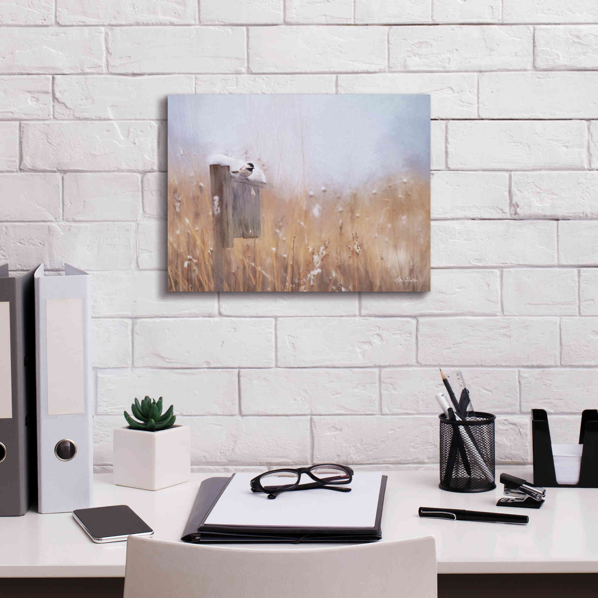 'Countdown Til Spring' by Lori Deiter, Canvas Wall Art,16 x 12