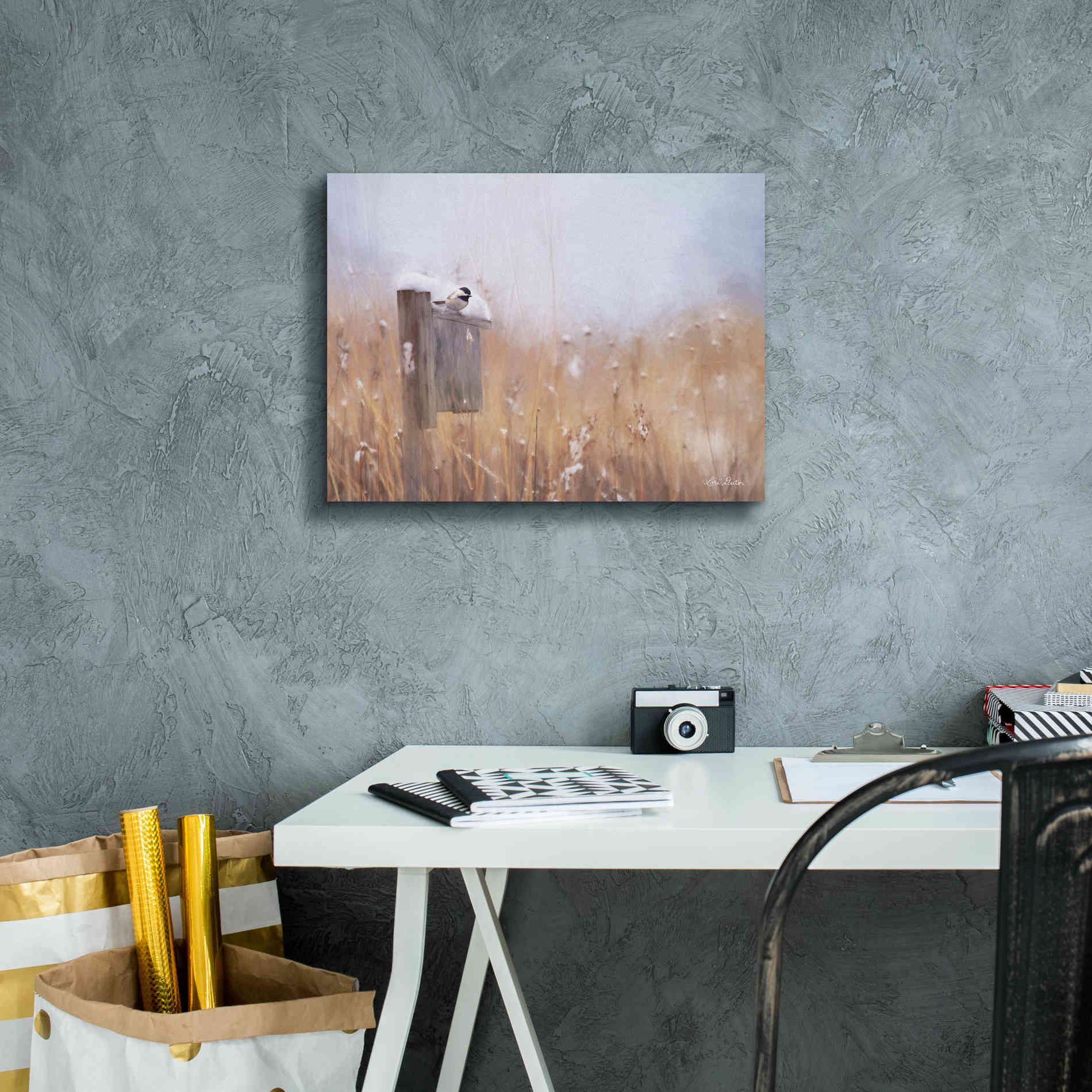 'Countdown Til Spring' by Lori Deiter, Canvas Wall Art,16 x 12