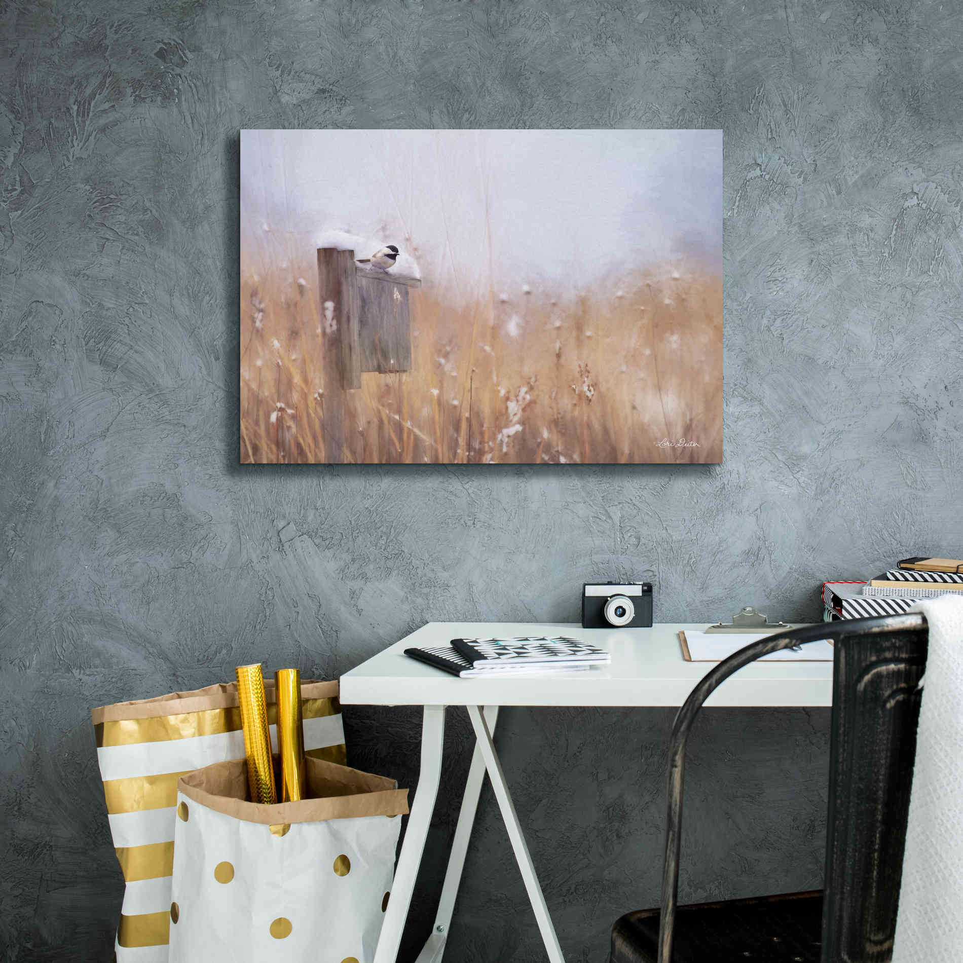'Countdown Til Spring' by Lori Deiter, Canvas Wall Art,26 x 18