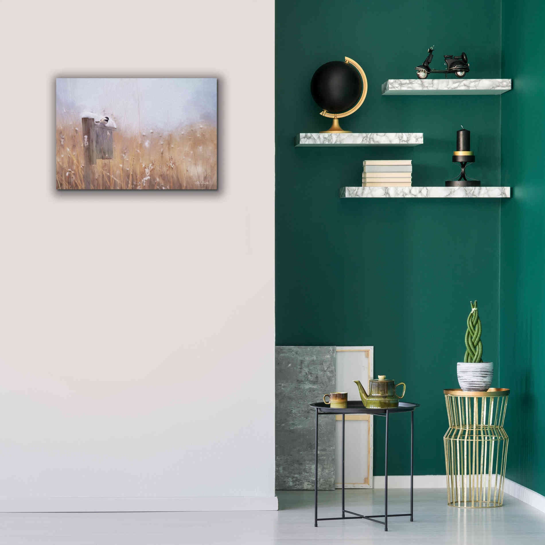 'Countdown Til Spring' by Lori Deiter, Canvas Wall Art,26 x 18