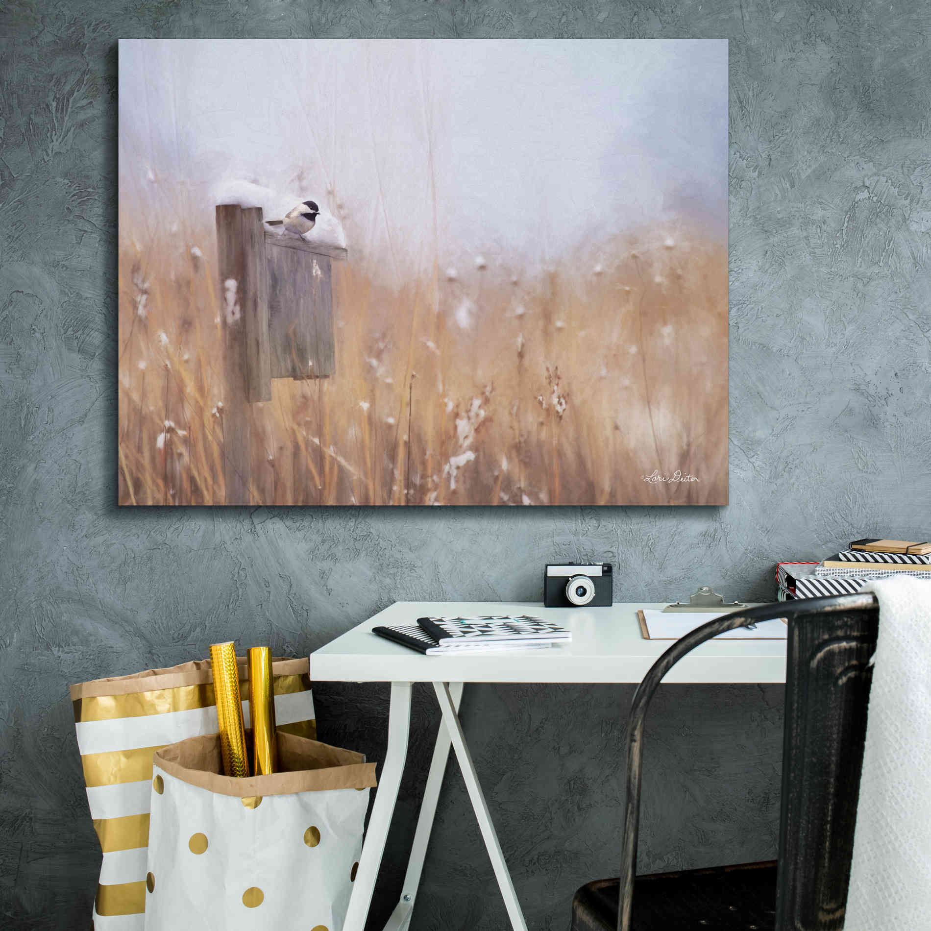 'Countdown Til Spring' by Lori Deiter, Canvas Wall Art,34 x 26