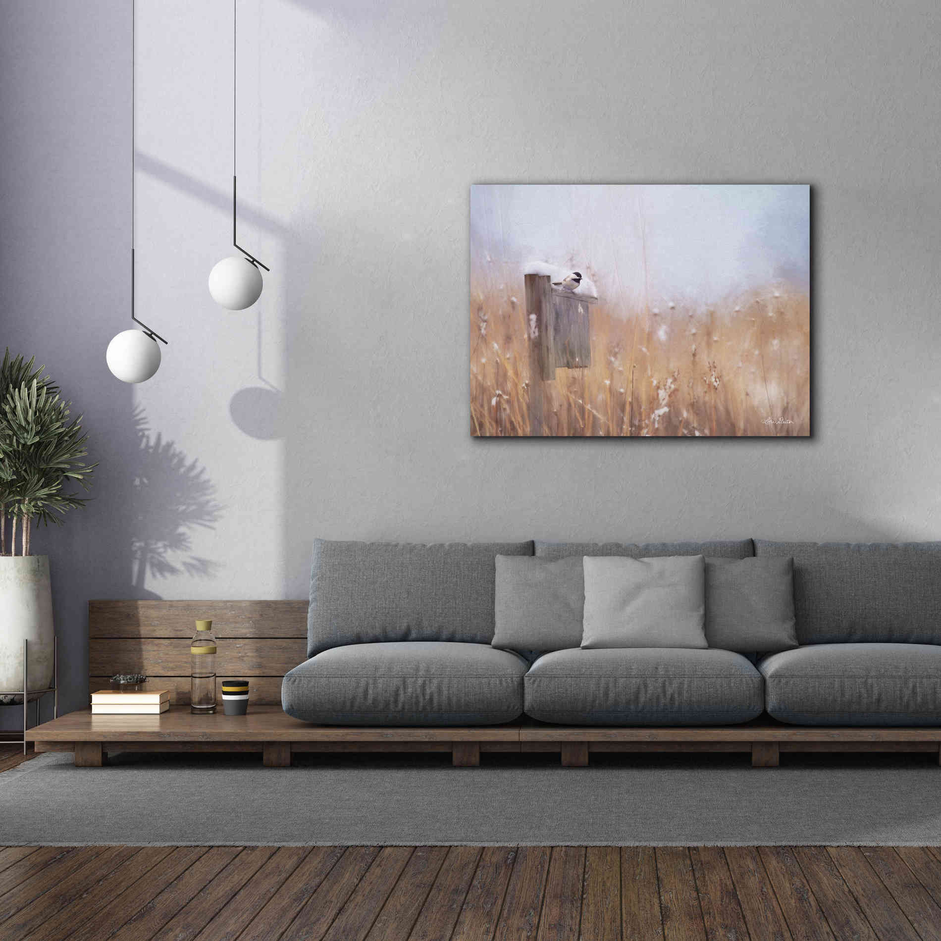 'Countdown Til Spring' by Lori Deiter, Canvas Wall Art,54 x 40