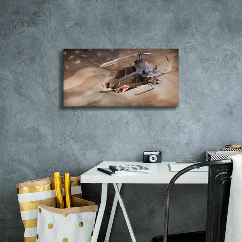 Image of 'Freedom Fighter' by Lori Deiter, Canvas Wall Art,24 x 12