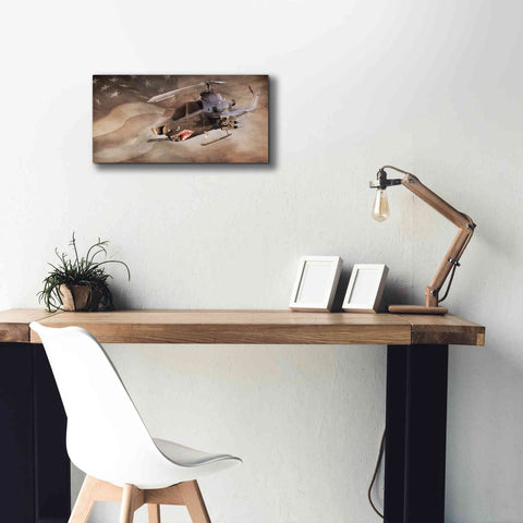 Image of 'Freedom Fighter' by Lori Deiter, Canvas Wall Art,24 x 12