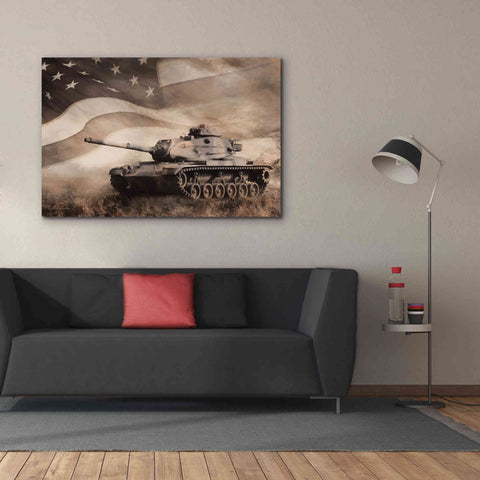 Image of 'The Liberator Tank' by Lori Deiter, Canvas Wall Art,60 x 40