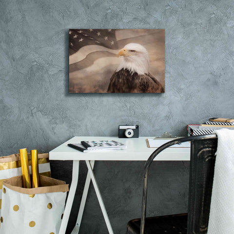 Image of 'US Symbols' by Lori Deiter, Canvas Wall Art,18 x 12