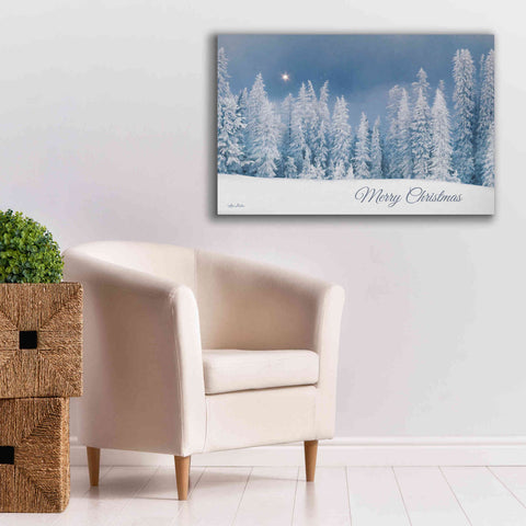 Image of 'Lava Mountain Merry Christmas' by Lori Deiter, Canvas Wall Art,40 x 26