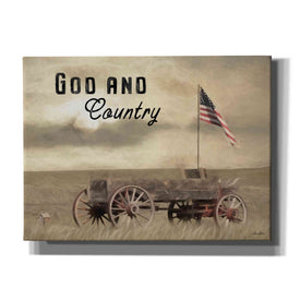 'God and Country' by Lori Deiter, Canvas Wall Art