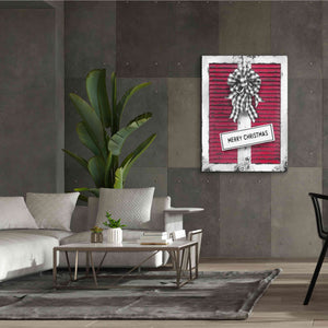 'Christmas Shutters Merry Christmas' by Lori Deiter, Canvas Wall Art,40 x 54
