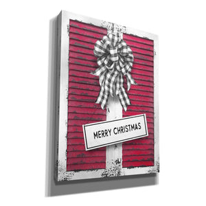 'Christmas Shutters Merry Christmas' by Lori Deiter, Canvas Wall Art