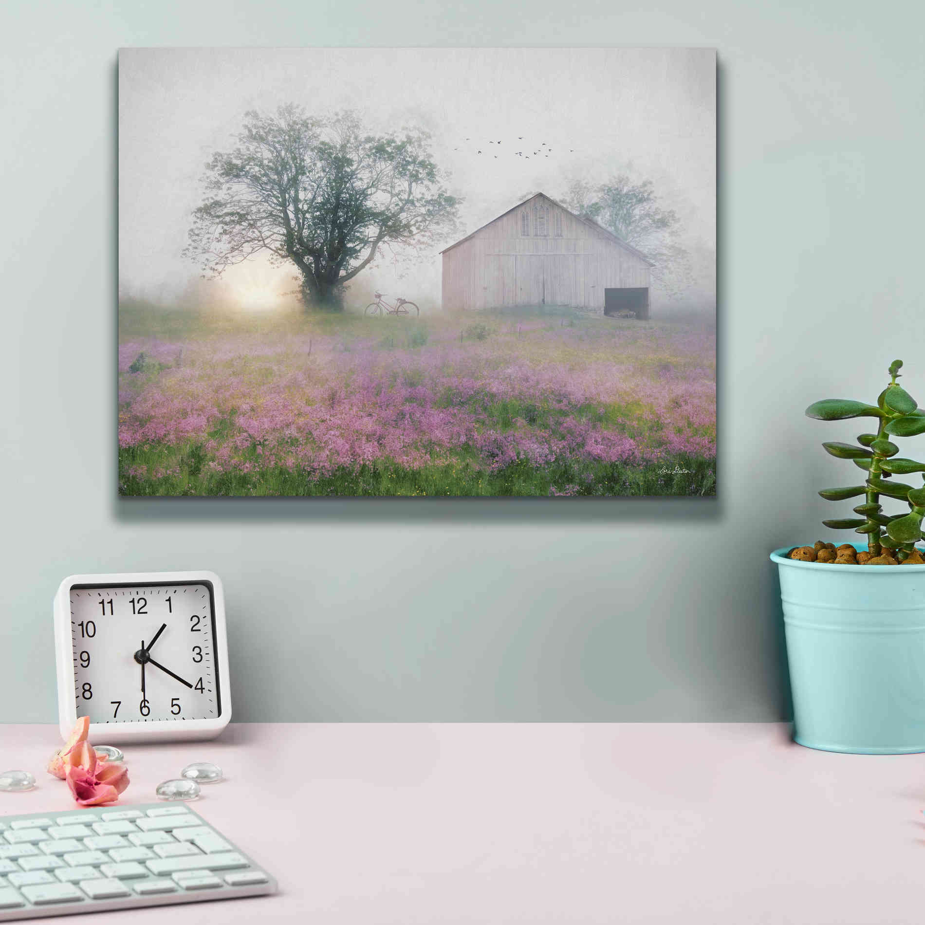 'Summer Sunrise' by Lori Deiter, Canvas Wall Art,16 x 12