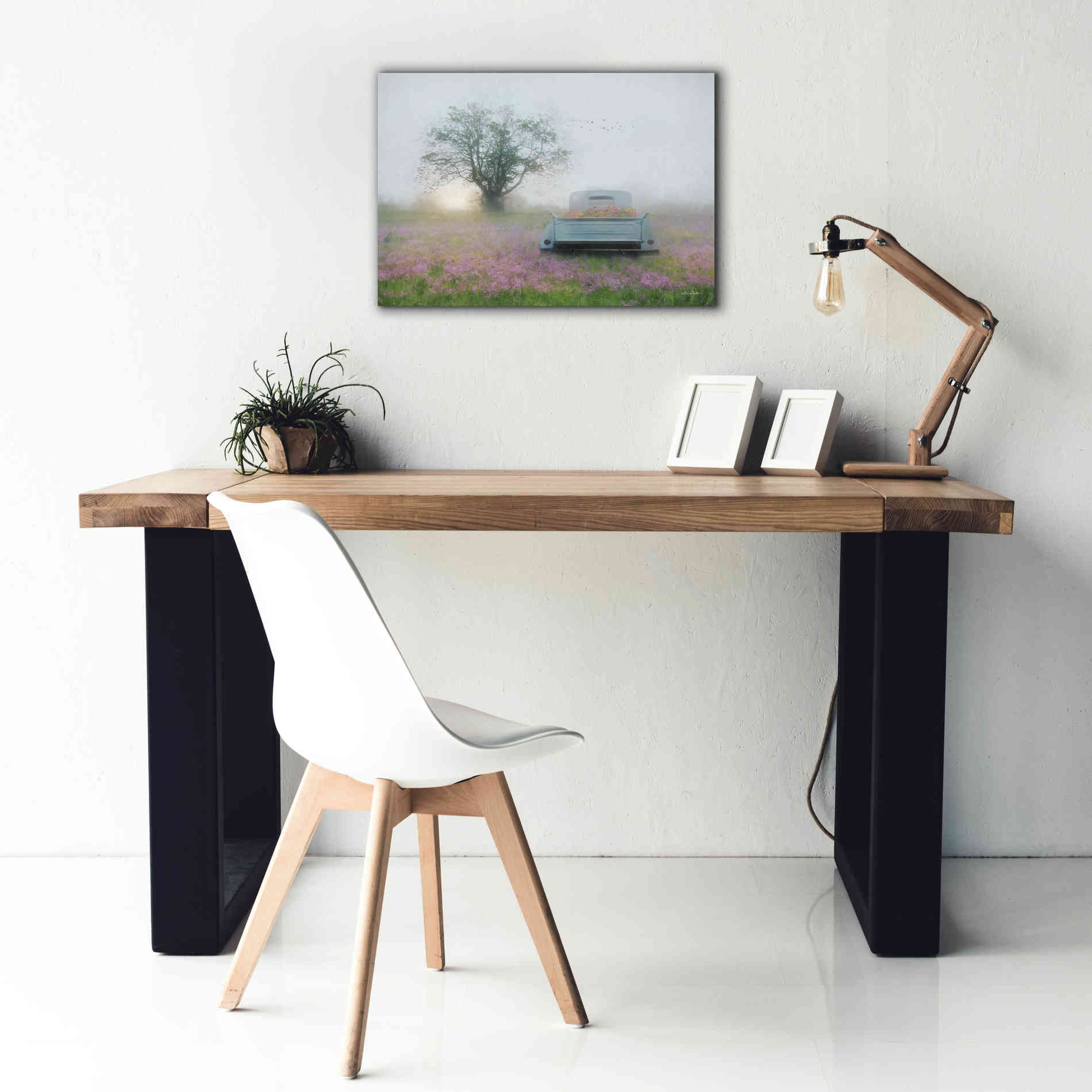 'Summer Wildflowers' by Lori Deiter, Canvas Wall Art,26 x 18