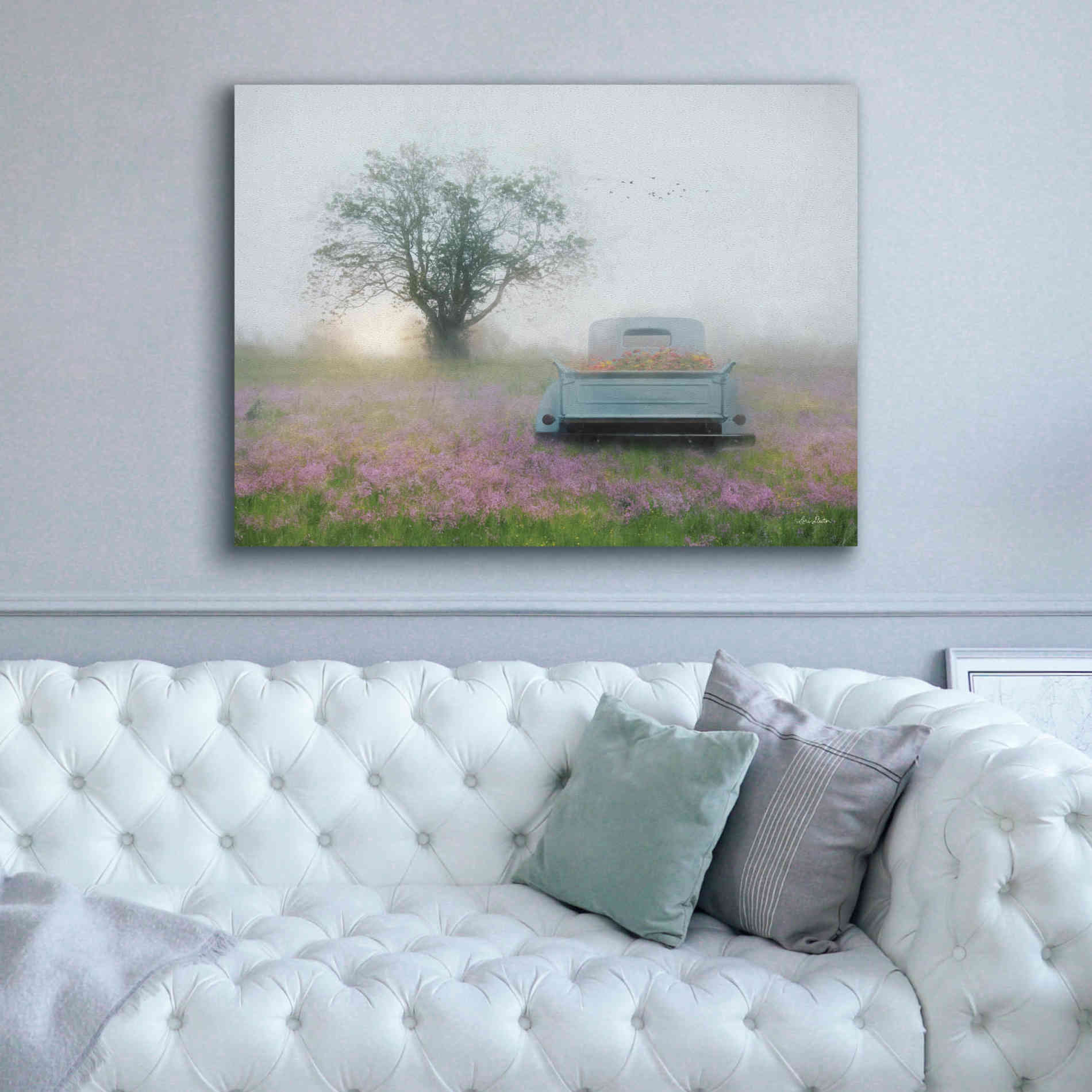 'Summer Wildflowers' by Lori Deiter, Canvas Wall Art,54 x 40
