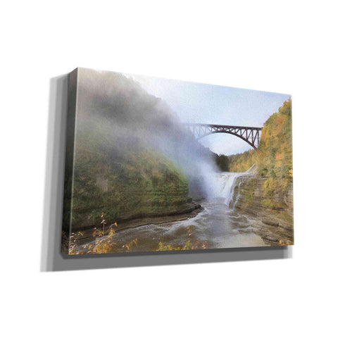 Image of 'Letchworth Upper Falls' by Lori Deiter, Canvas Wall Art