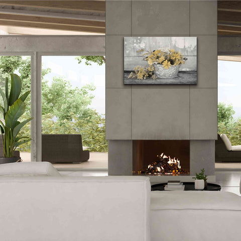 Image of 'Gold Wildflowers I' by Lori Deiter, Canvas Wall Art,40 x 26