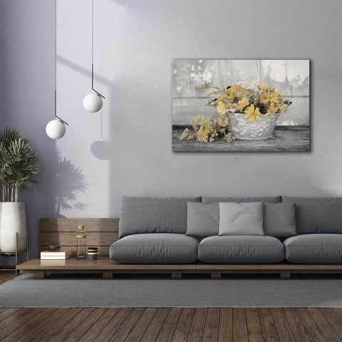 Image of 'Gold Wildflowers I' by Lori Deiter, Canvas Wall Art,60 x 40