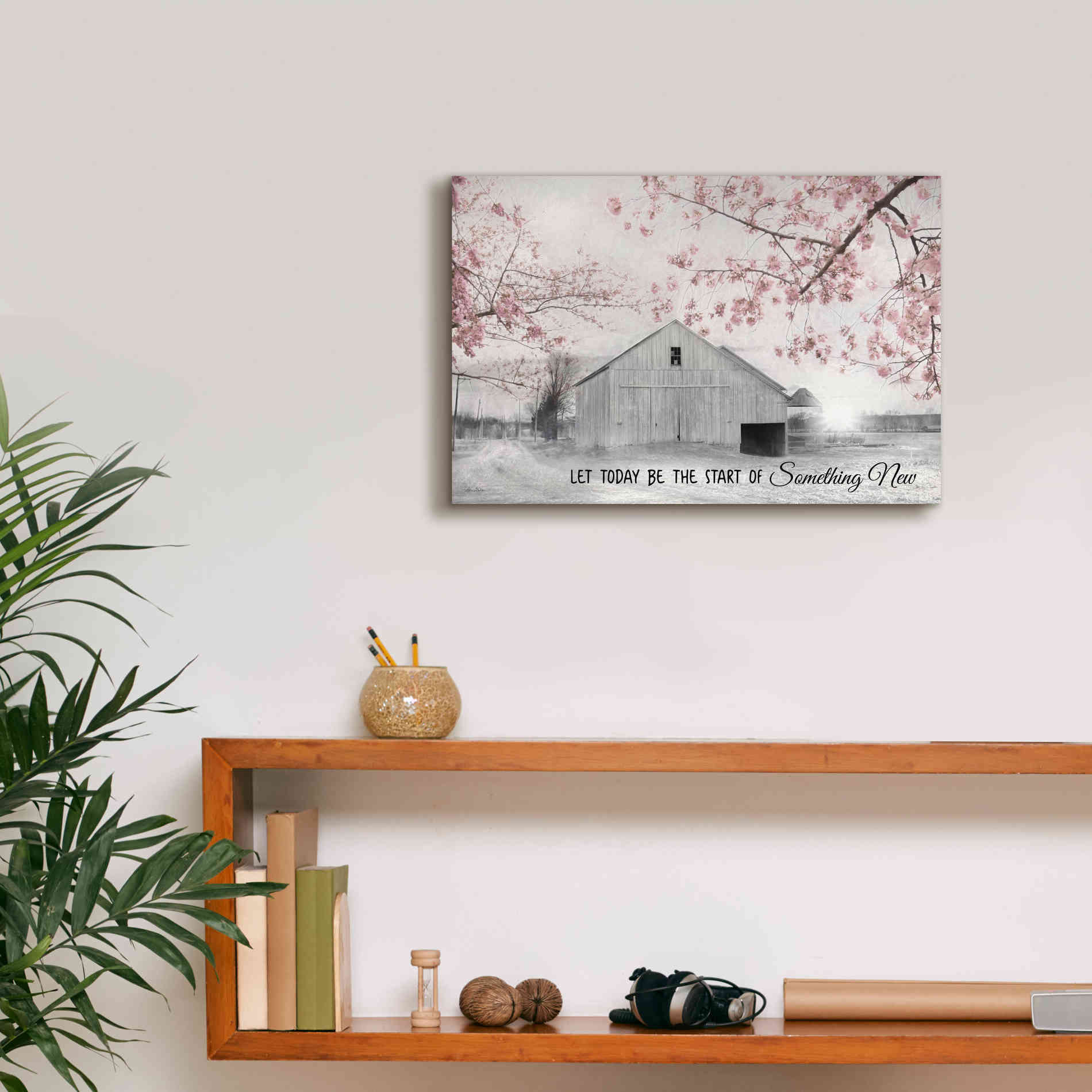 'Something New' by Lori Deiter, Canvas Wall Art,18 x 12