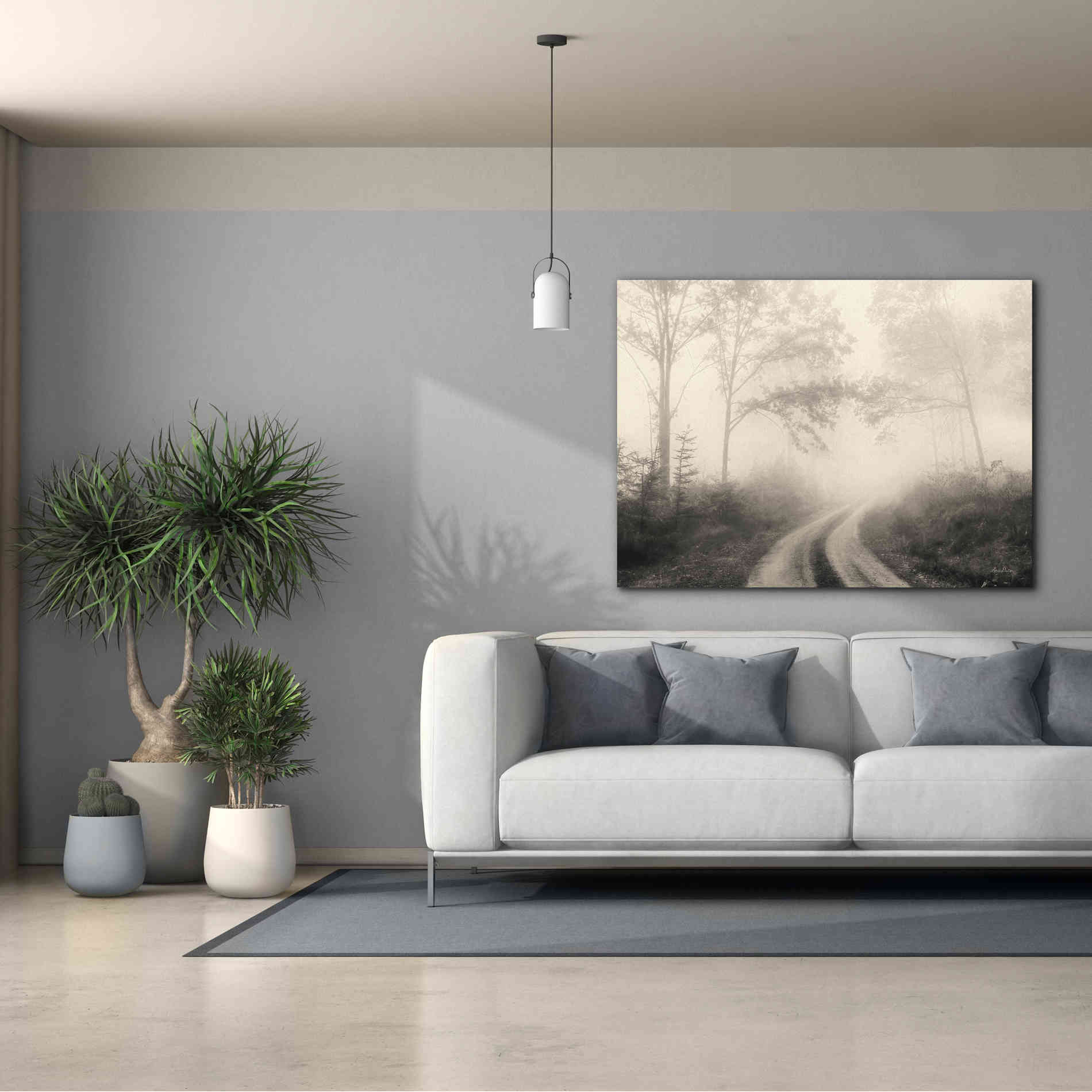 'Bleached Woodlands' by Lori Deiter, Canvas Wall Art,54 x 40