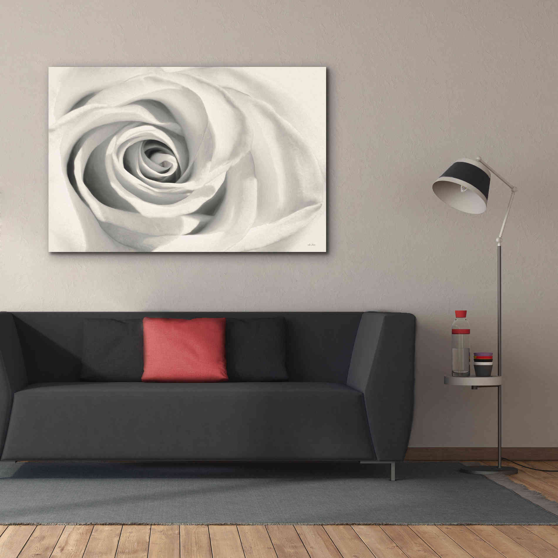 'Rose II' by Lori Deiter, Canvas Wall Art,60 x 40