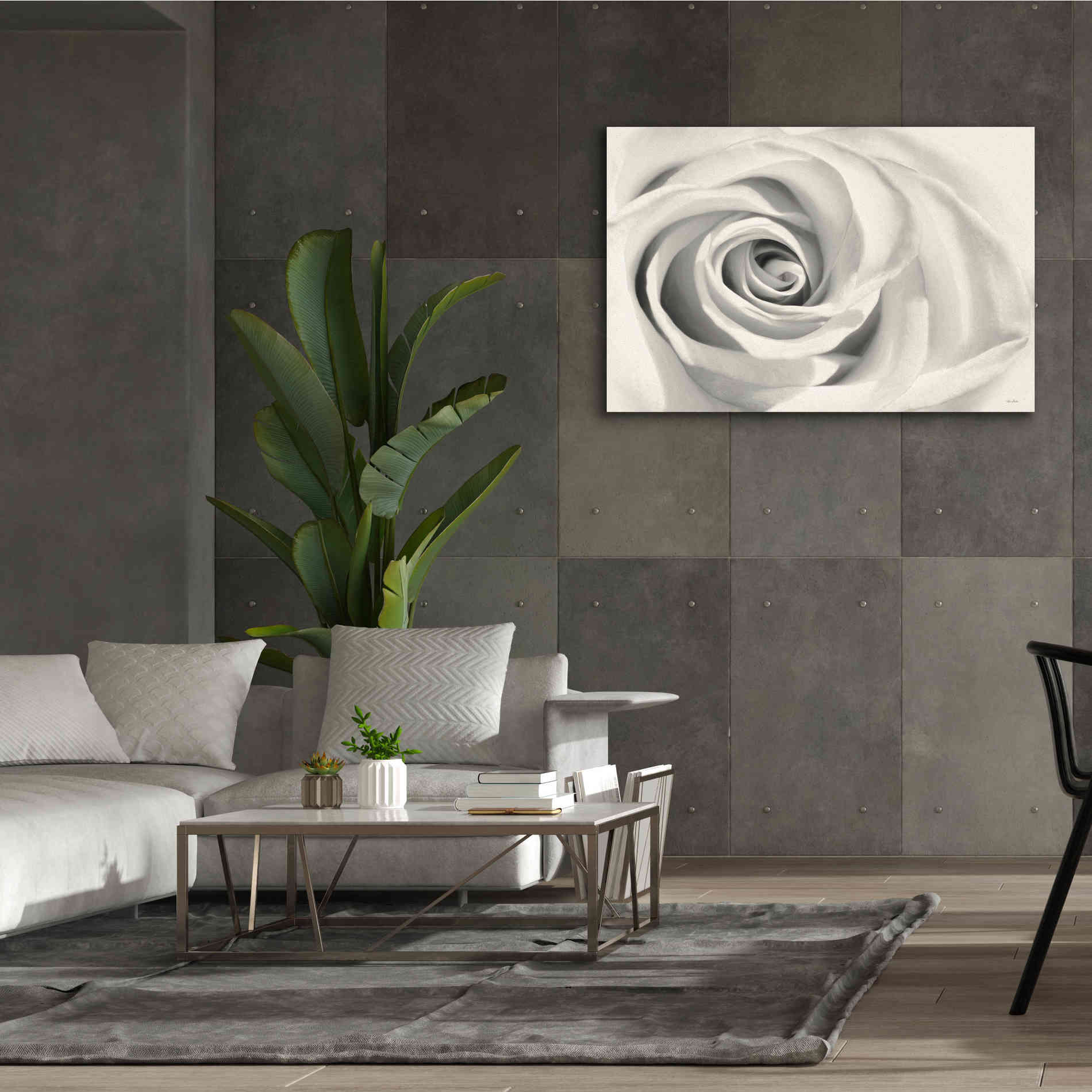 'Rose II' by Lori Deiter, Canvas Wall Art,60 x 40