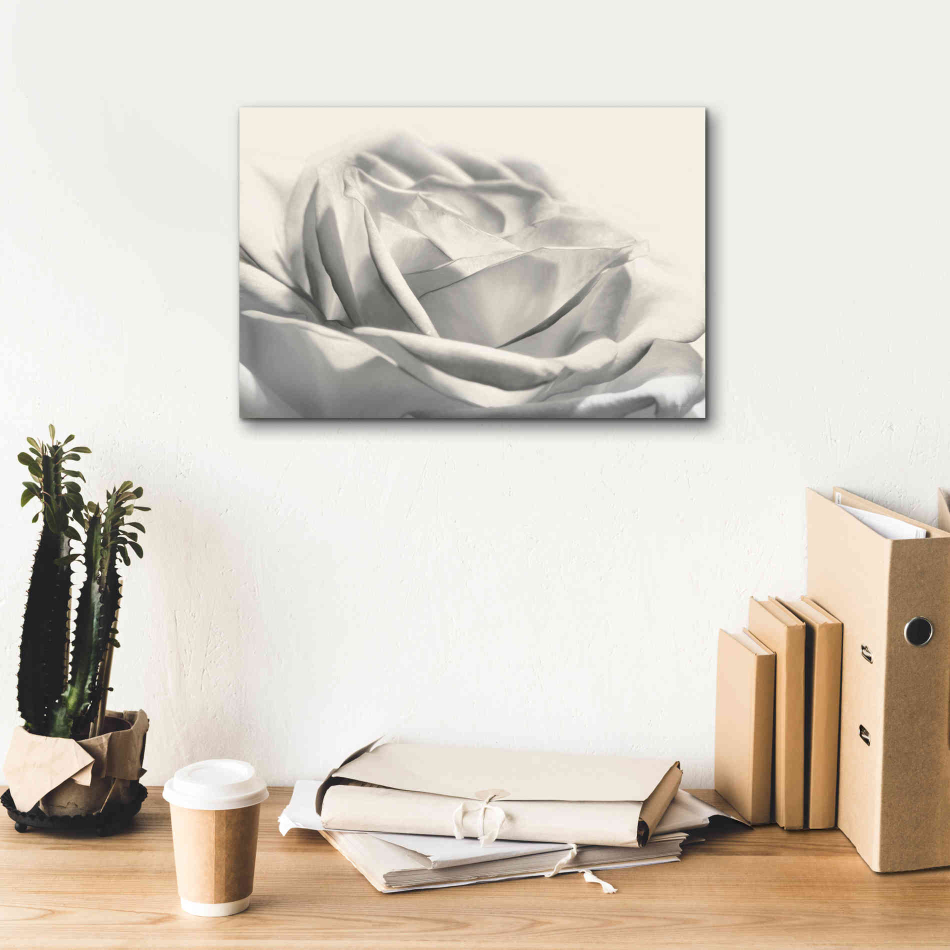 'Rose III' by Lori Deiter, Canvas Wall Art,18 x 12