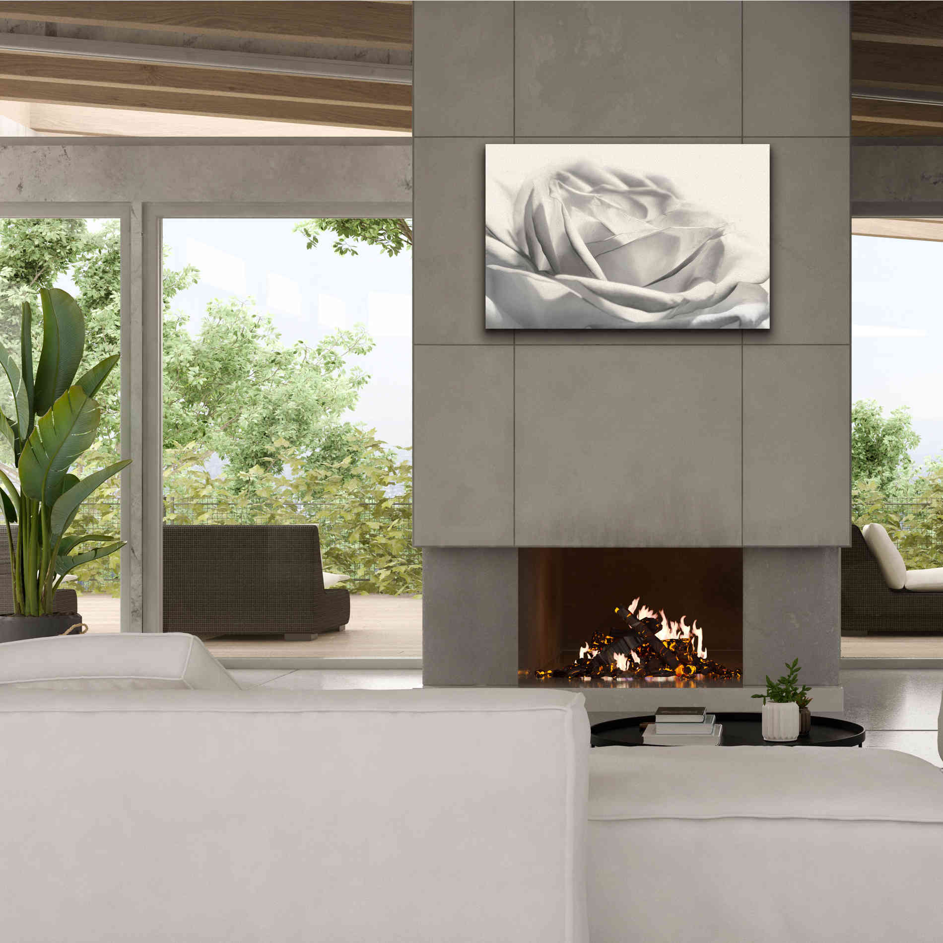 'Rose III' by Lori Deiter, Canvas Wall Art,40 x 26