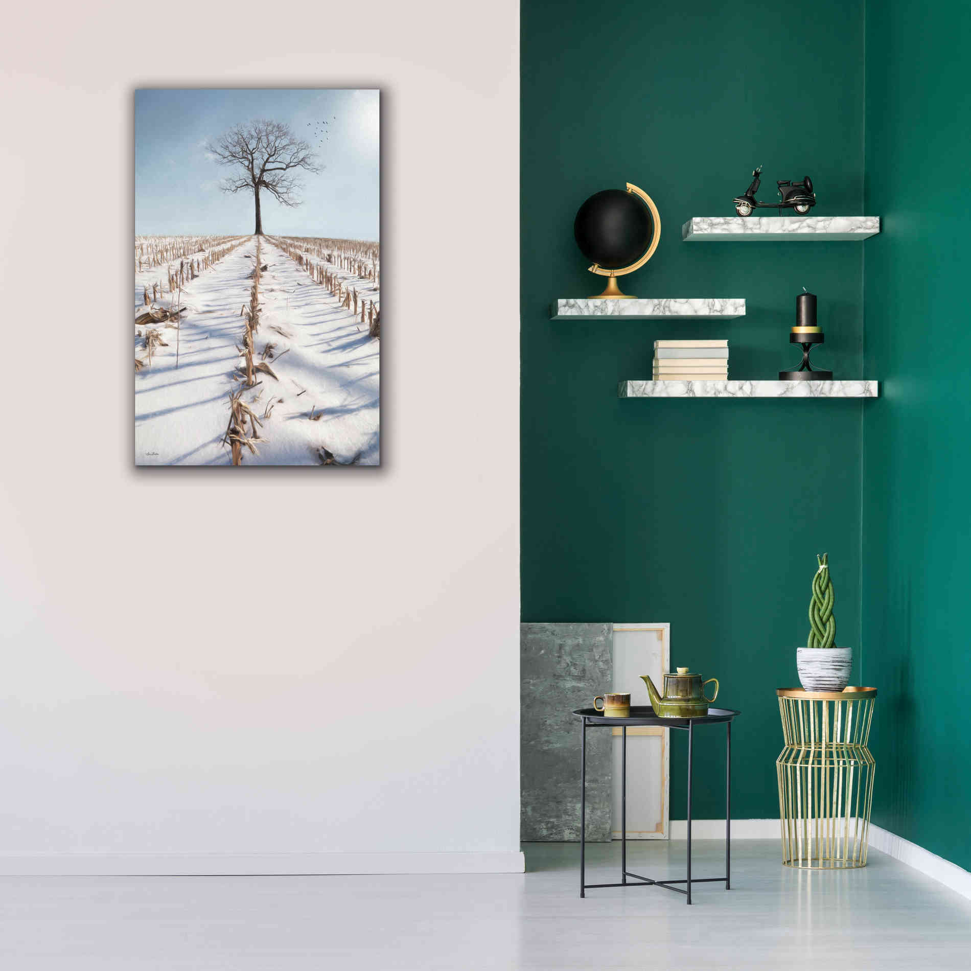 'Winter Boughs' by Lori Deiter, Canvas Wall Art,26 x 40