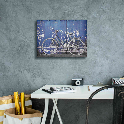 Image of 'Grungy Bike' by Lori Deiter, Canvas Wall Art,16 x 12