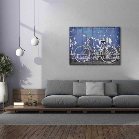Image of 'Grungy Bike' by Lori Deiter, Canvas Wall Art,54 x 40
