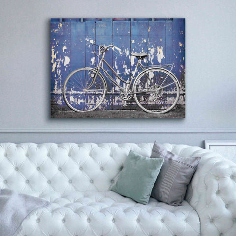 Image of 'Grungy Bike' by Lori Deiter, Canvas Wall Art,54 x 40