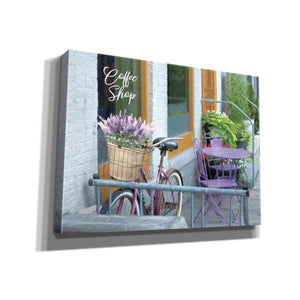 'Coffee Shop Visit' by Lori Deiter, Canvas Wall Art
