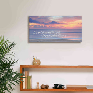 'Rest of My Sunsets II' by Lori Deiter, Canvas Wall Art,24 x 12