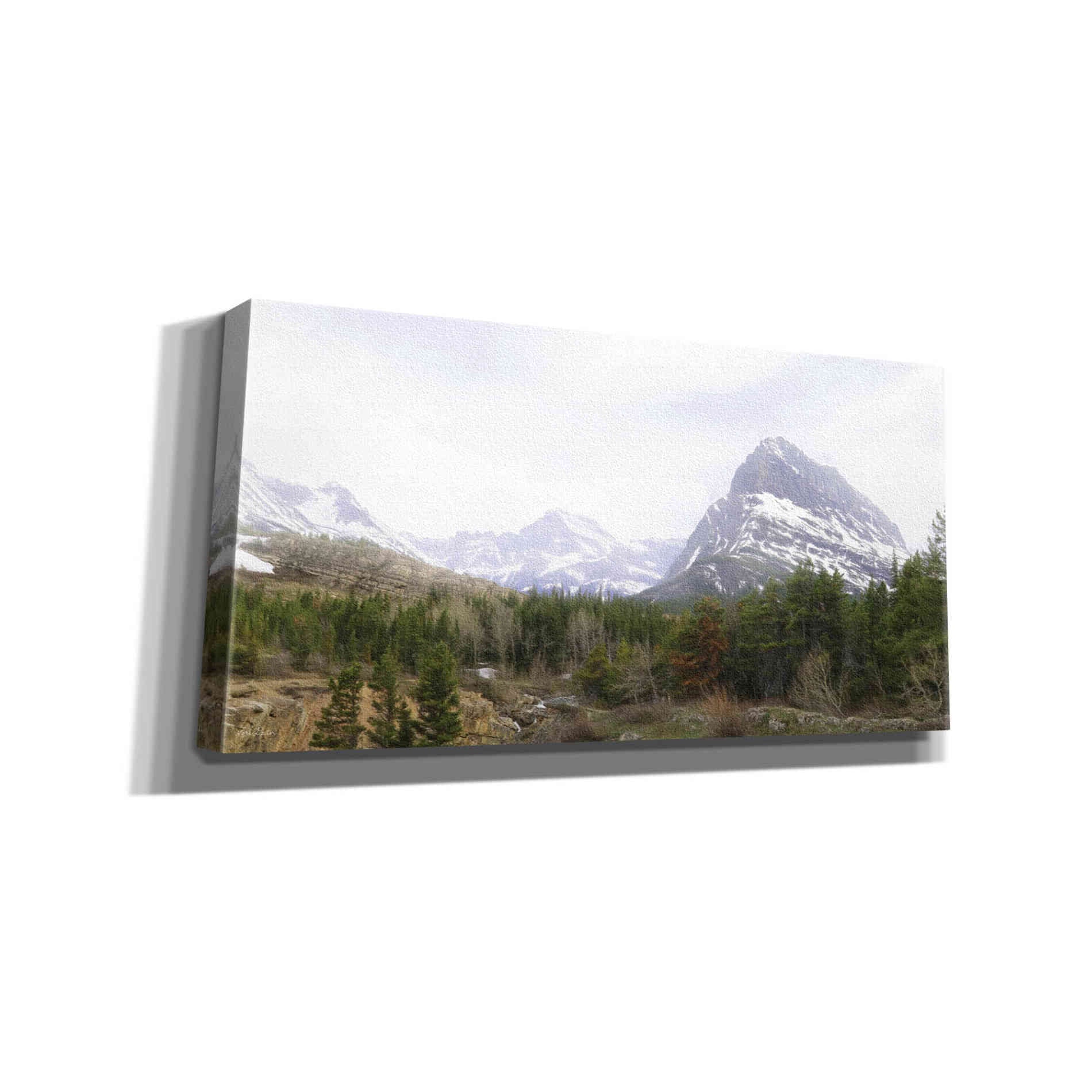 'Many Glacier Landscape' by Lori Deiter, Canvas Wall Art