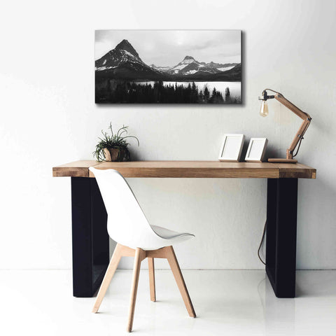 Image of 'Swiftcurrent Lake' by Lori Deiter, Canvas Wall Art,40 x 20