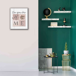 'Love Grows Here Home' by Lori Deiter, Canvas Wall Art,20 x 24