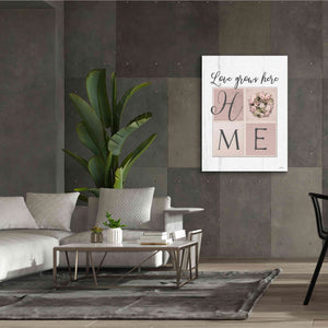 'Love Grows Here Home' by Lori Deiter, Canvas Wall Art,40 x 54