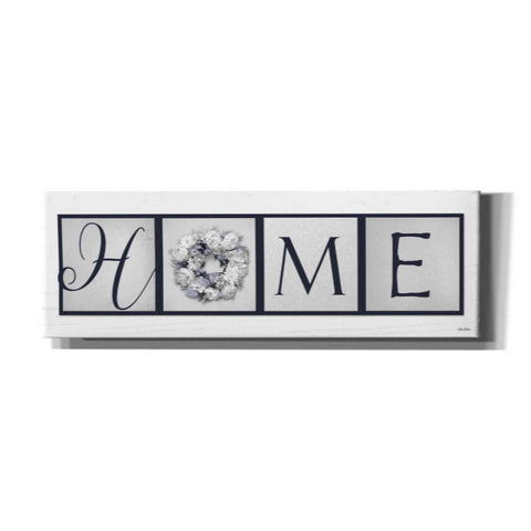 Image of 'Navy Blue Home' by Lori Deiter, Canvas Wall Art
