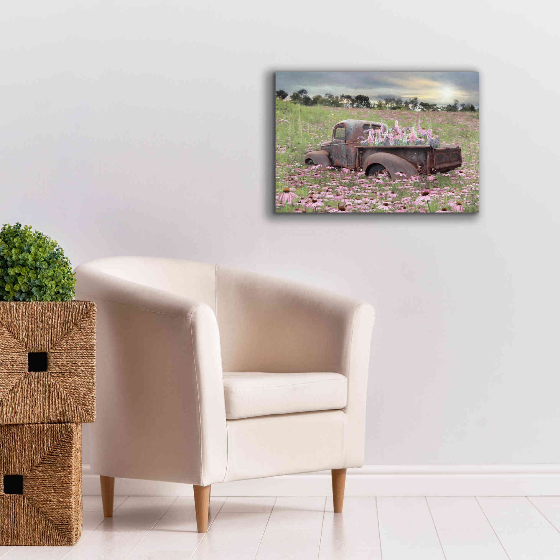'Beauty and the Beast' by Lori Deiter, Canvas Wall Art,26 x 18
