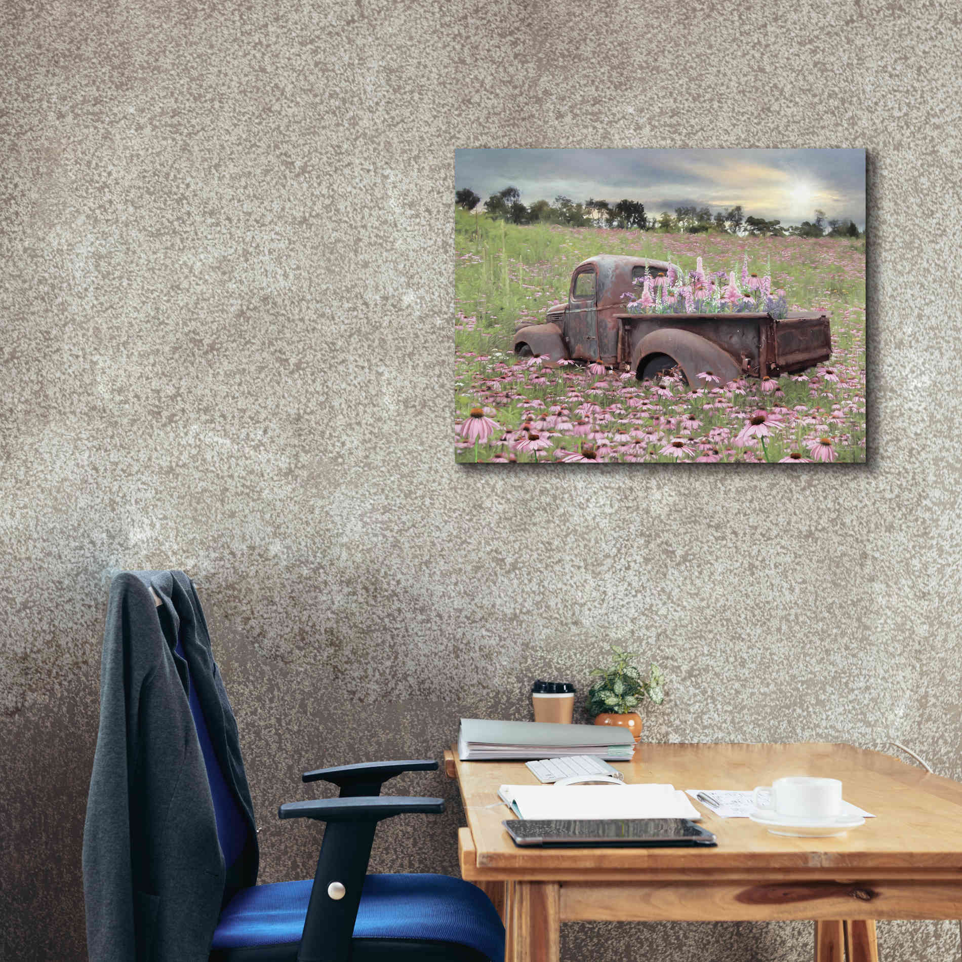 'Beauty and the Beast' by Lori Deiter, Canvas Wall Art,34 x 26