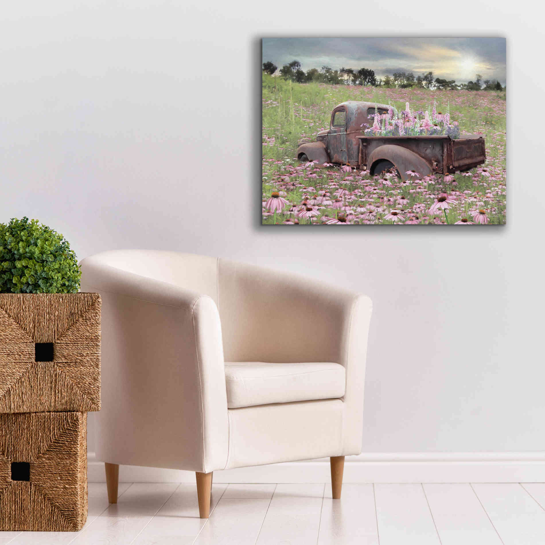 'Beauty and the Beast' by Lori Deiter, Canvas Wall Art,34 x 26