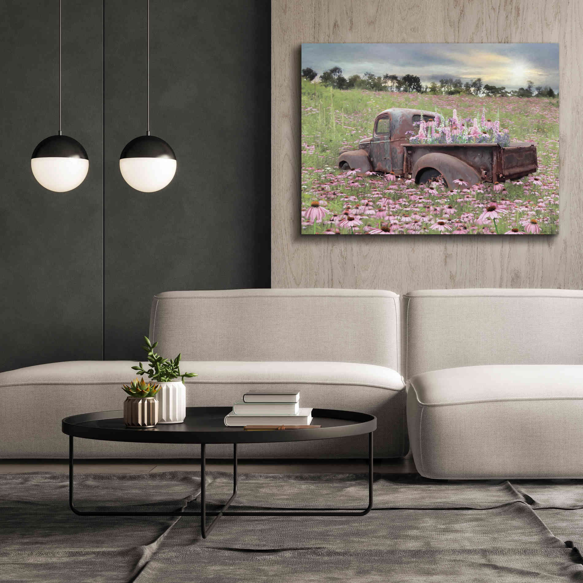 'Beauty and the Beast' by Lori Deiter, Canvas Wall Art,54 x 40