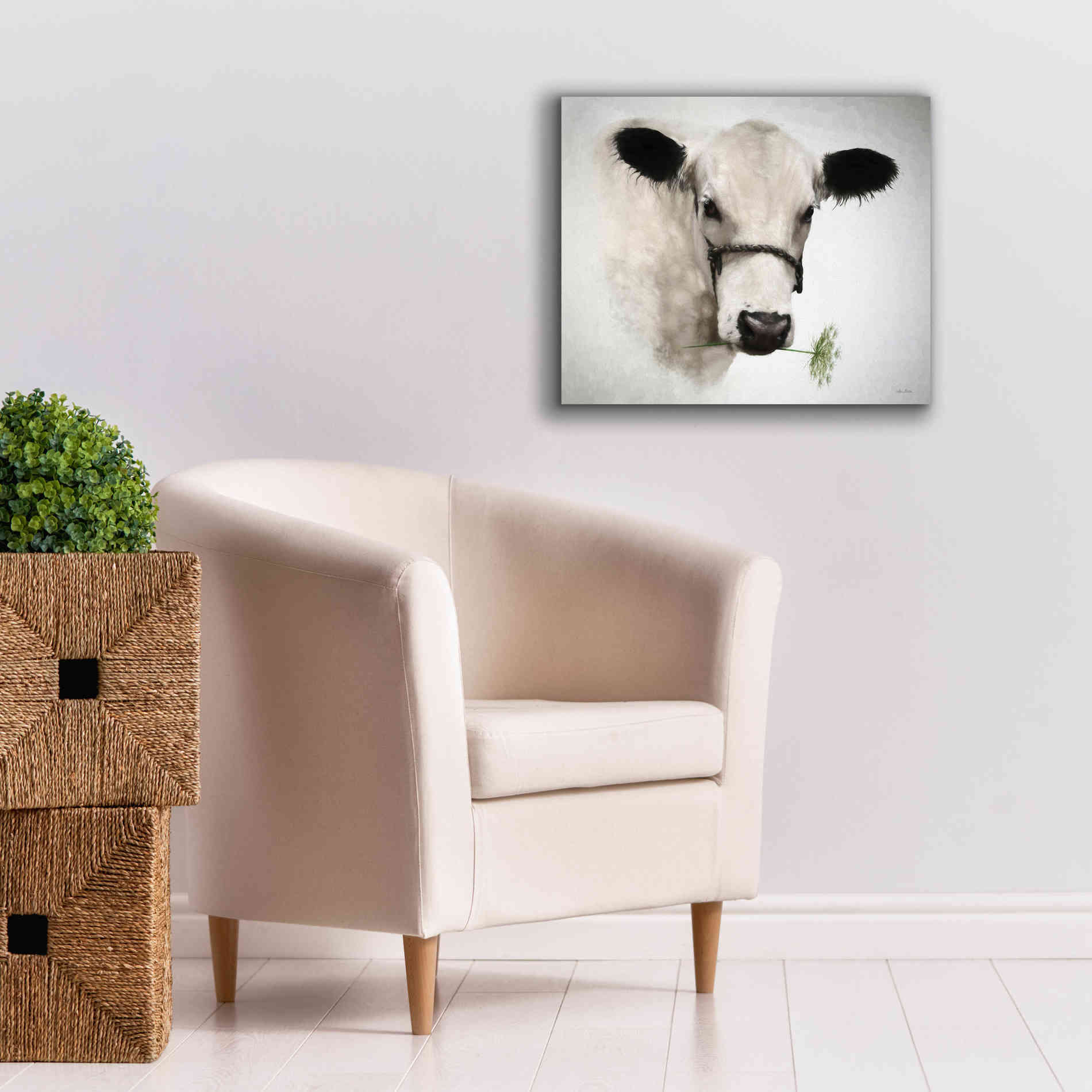 'Flower Girl' by Lori Deiter, Canvas Wall Art,24 x 20