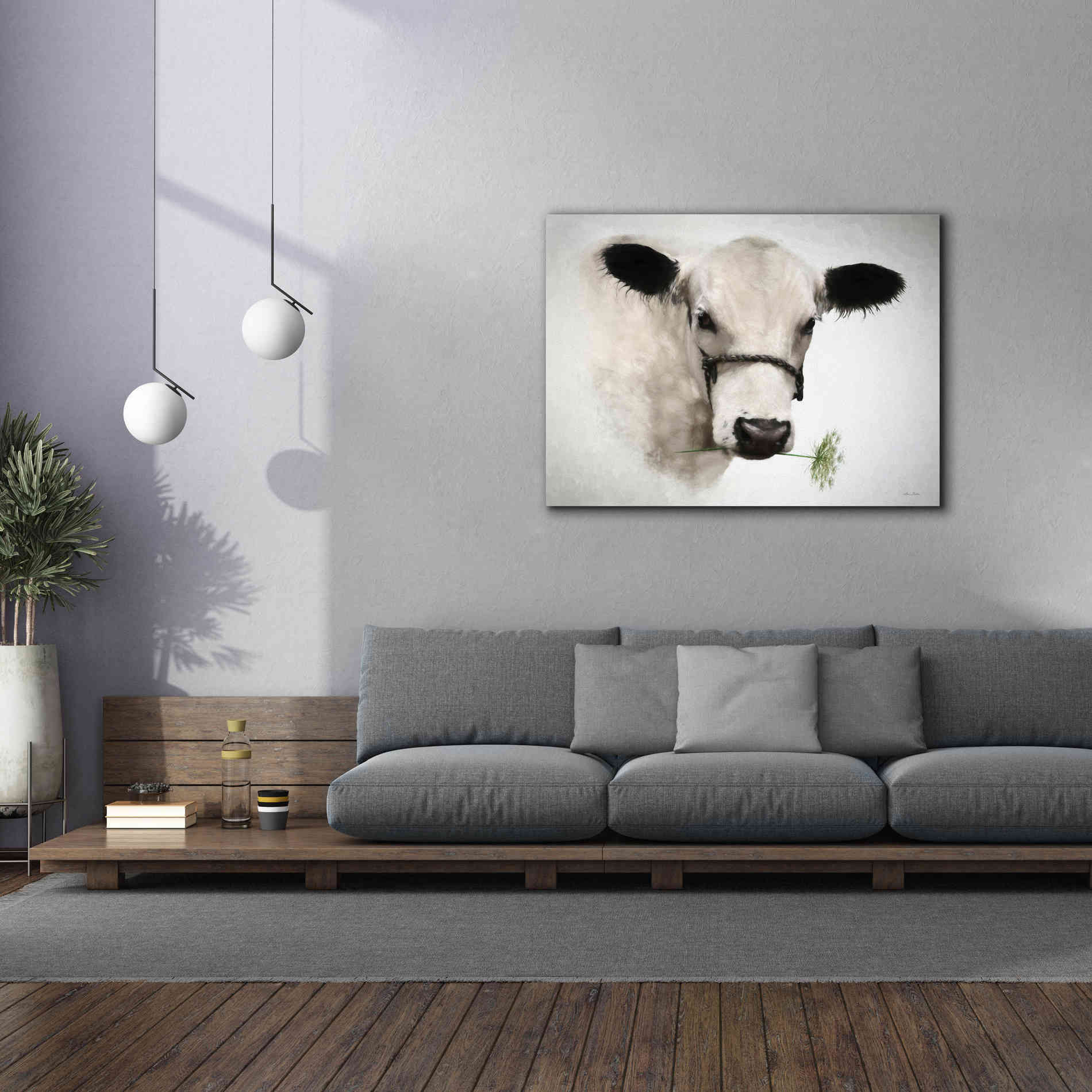 'Flower Girl' by Lori Deiter, Canvas Wall Art,54 x 40