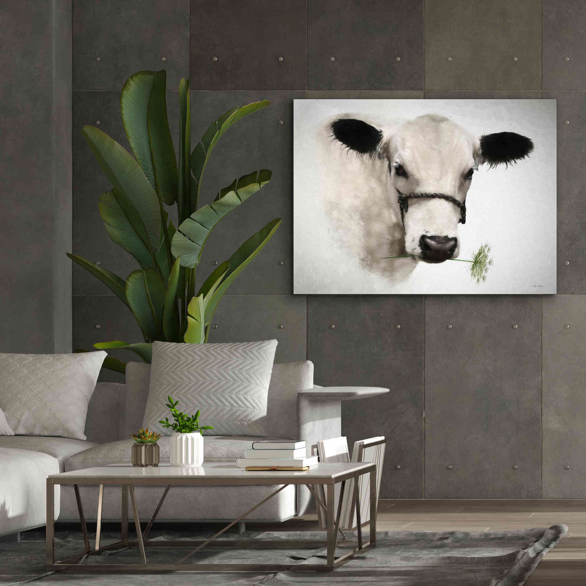 'Flower Girl' by Lori Deiter, Canvas Wall Art,54 x 40