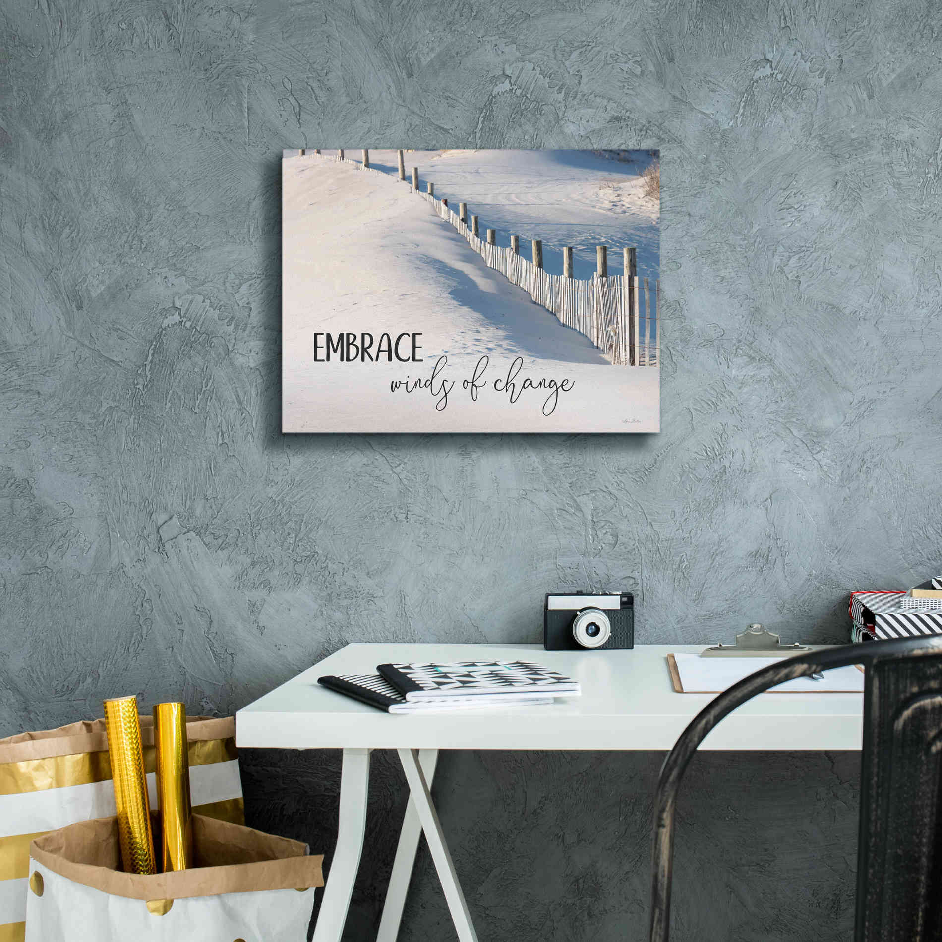 'Embrace Winds of Change' by Lori Deiter, Canvas Wall Art,16 x 12