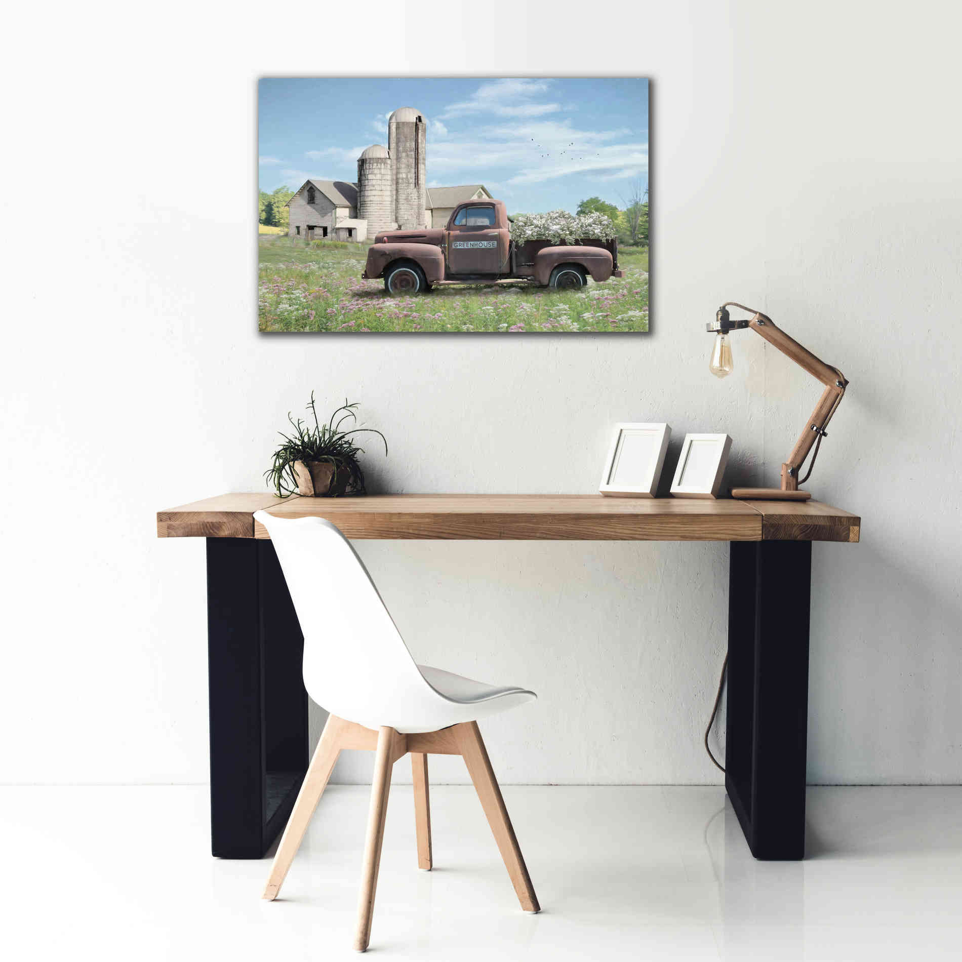 'Annville Summer Fields' by Lori Deiter, Canvas Wall Art,40 x 26