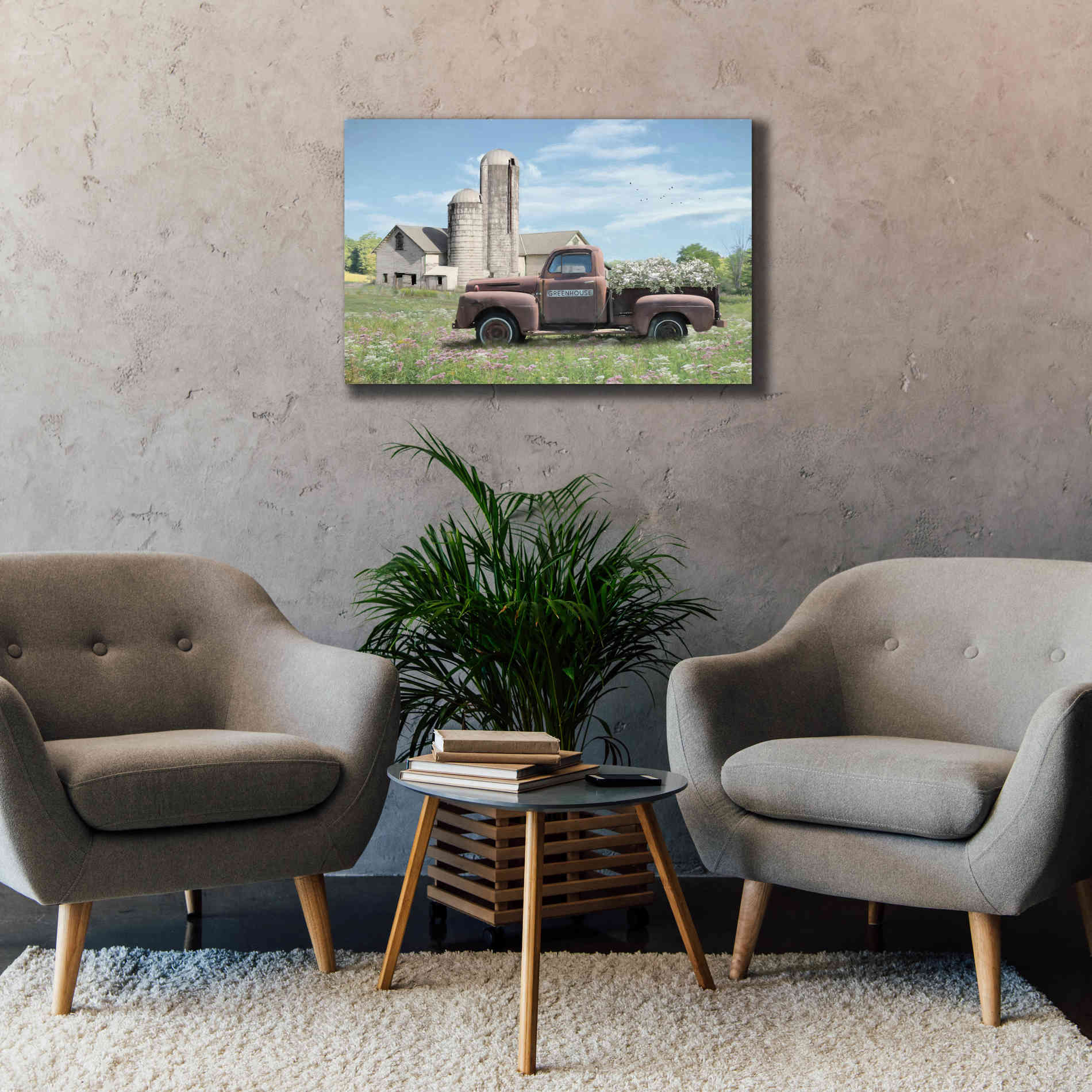 'Annville Summer Fields' by Lori Deiter, Canvas Wall Art,40 x 26