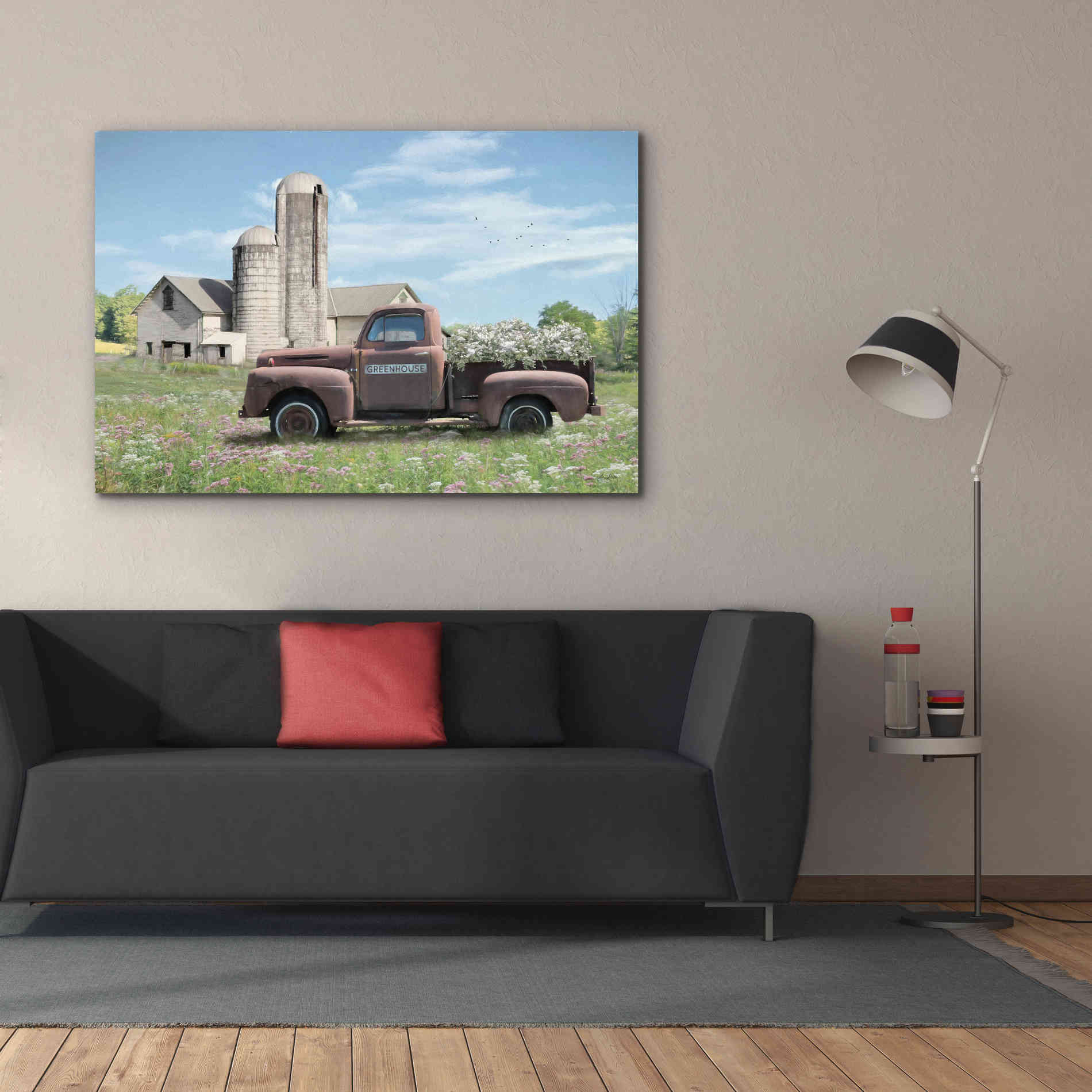 'Annville Summer Fields' by Lori Deiter, Canvas Wall Art,60 x 40
